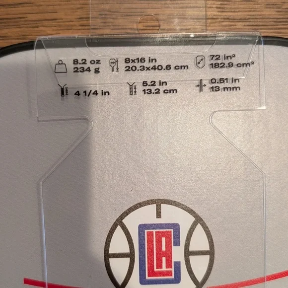 Wilson LA Logo Pickleball Paddle - Black and Gray - Picture 3 of 3